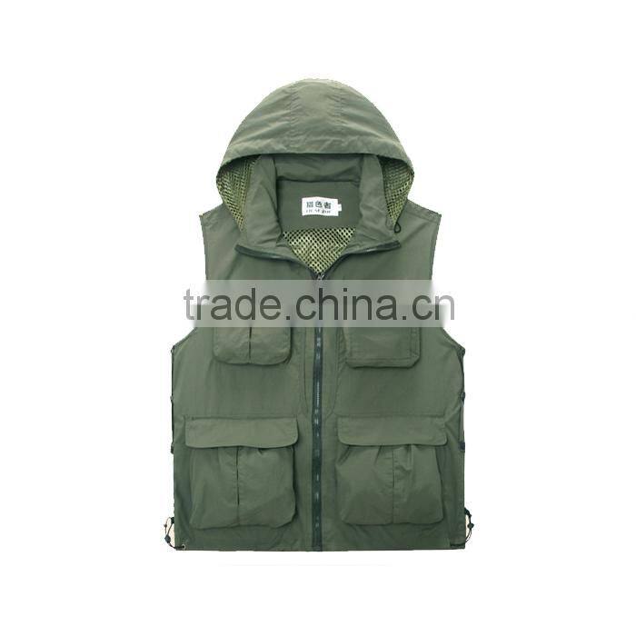 Godspeed OEM Pocket Sleeveless Photographer Vest Jacket