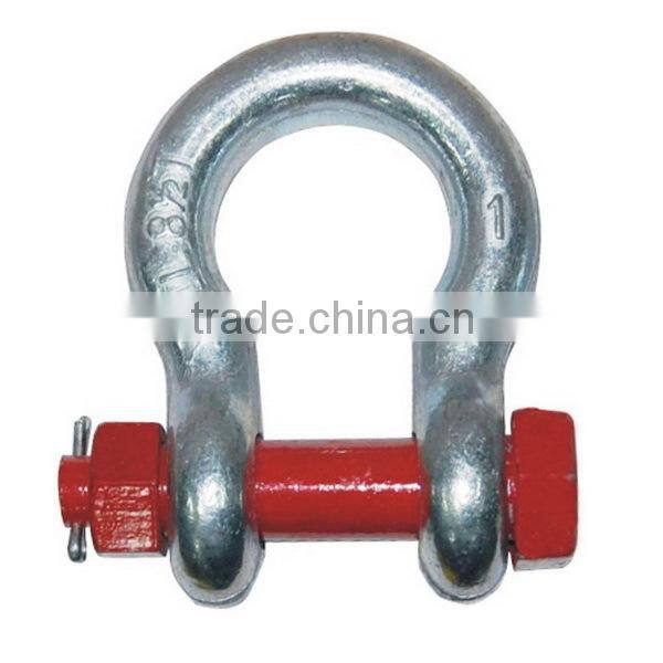 Crane lifting bow shackle mini bow shackle for sale