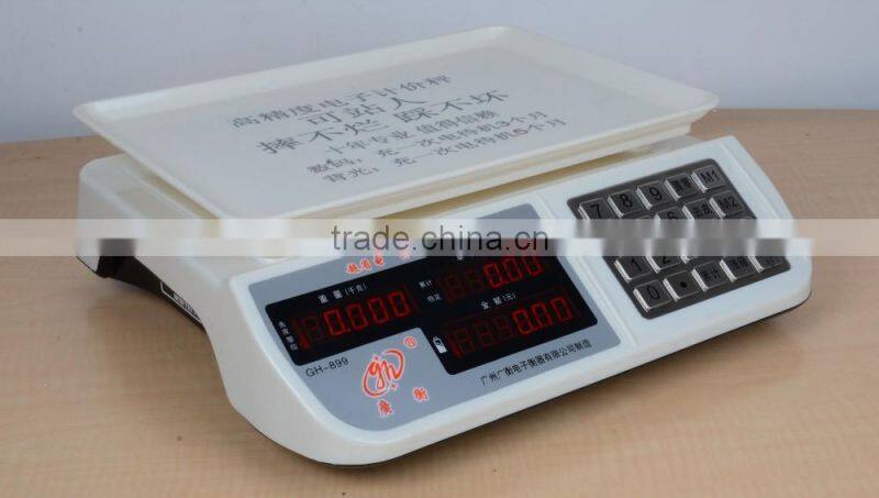 stainless steel button 15kg 5g 30kg 10g price computing electronic scale factory supplier
