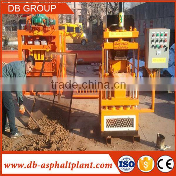 2015 Automatic Non-kiln Interlock Brick Making Machine Price , Interlock Brick Making Machine for Sale DB1-10