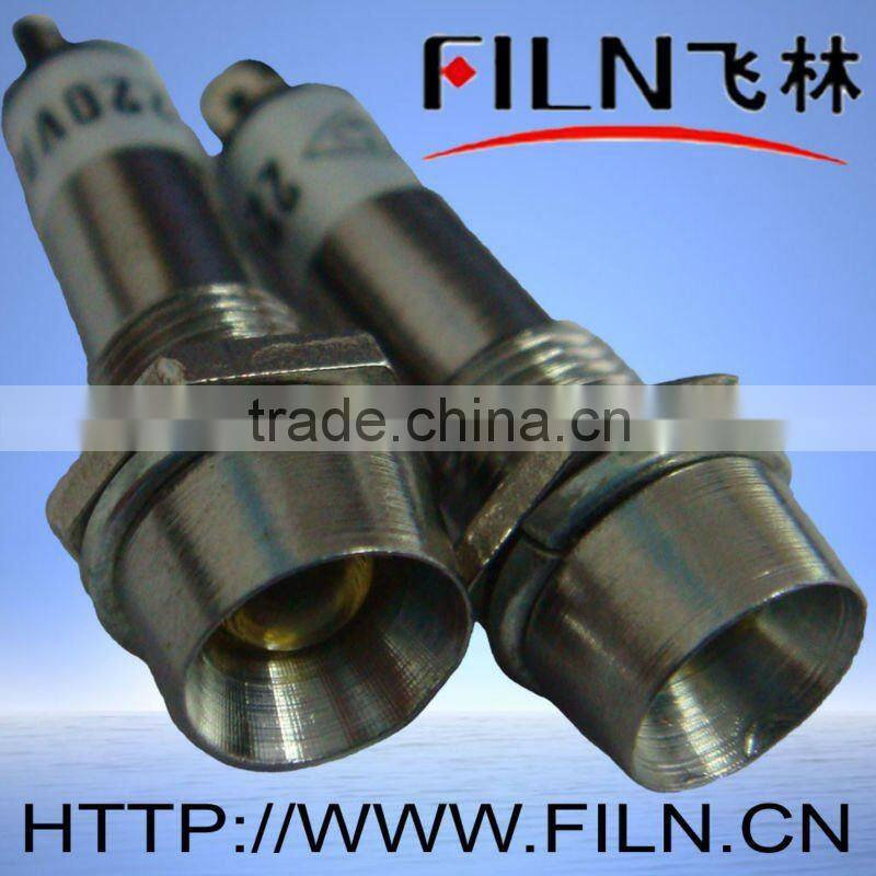 24VDC 10mm led wall neon led pilot light indicator light red color FL2-01