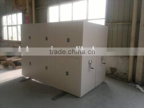 Steel Compact Mobile Shelving Cabinet