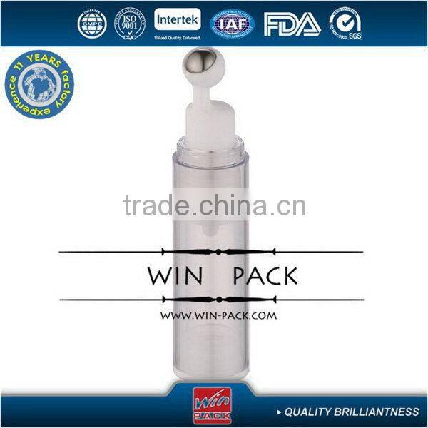 Modern crazy selling golden airless cosmetic bottle