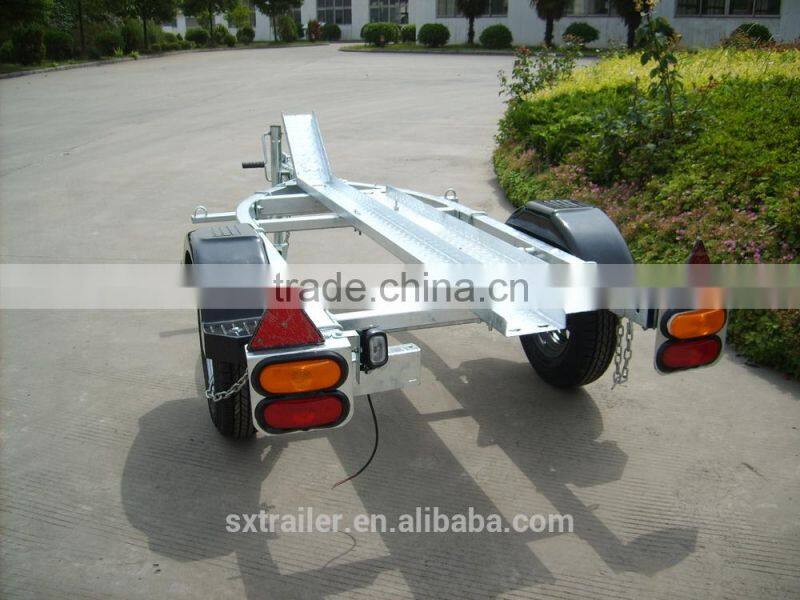 Motorcycle Trailer with Loading Ramp CMT-28