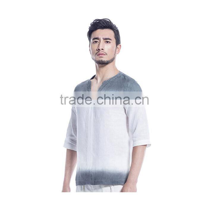 High profile cheap wholesale tshirts couple t-shirt in cebu