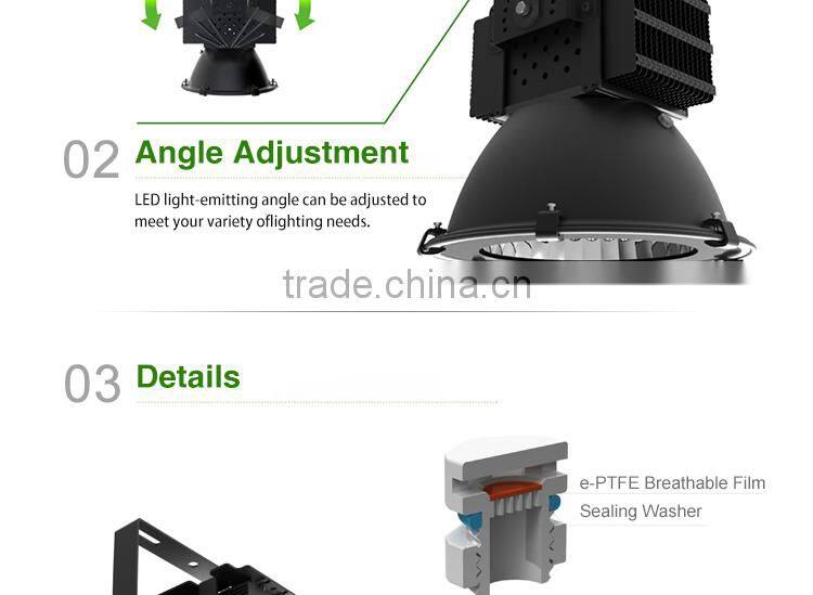 CE ROHS approved OEM accept induction high bay lighting fixtures