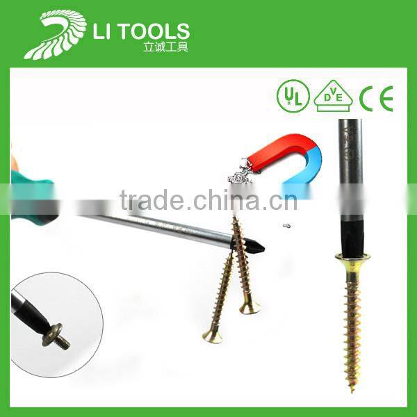 Soft grip handle carbon steel magnetic ph0/ph1/ph2/ph3 phillips screwdriver