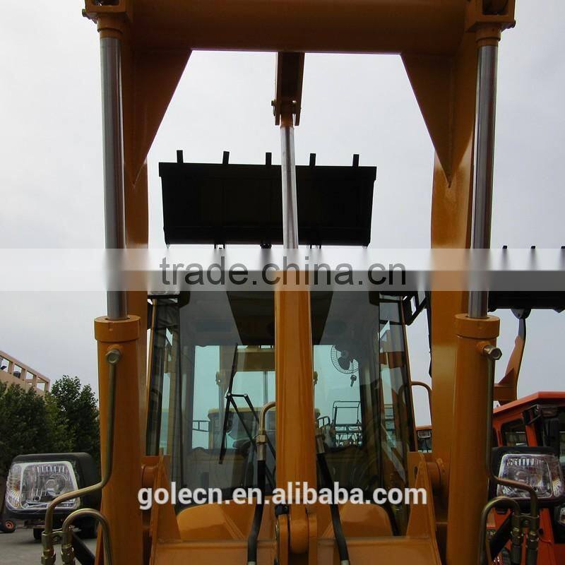 with capacity 2T and 4m unloading height articulated mini wheel loader