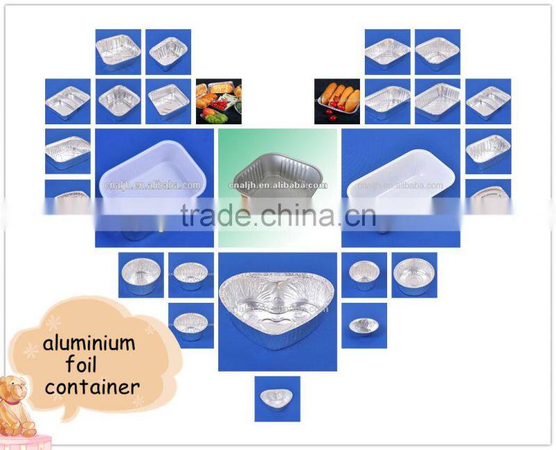 round foil container