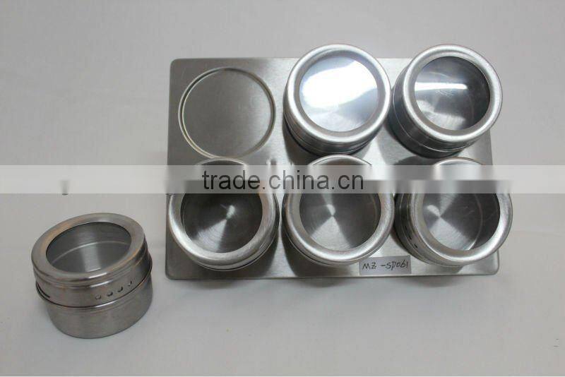 7pcs spice jar set seasoning set magnetic spice set