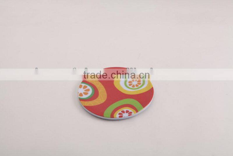 promotional squared pink color melamine plates