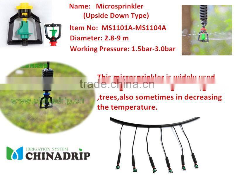 microspirnkler drip irrigation and sprinkler irrigation
