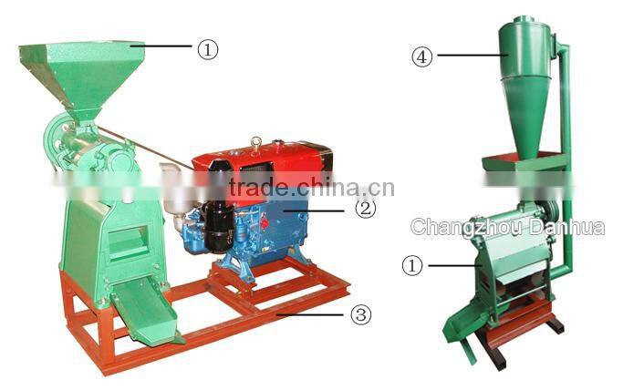 Both Electric & Manual Cheap price rice mill plant Alibaba China Supplier
