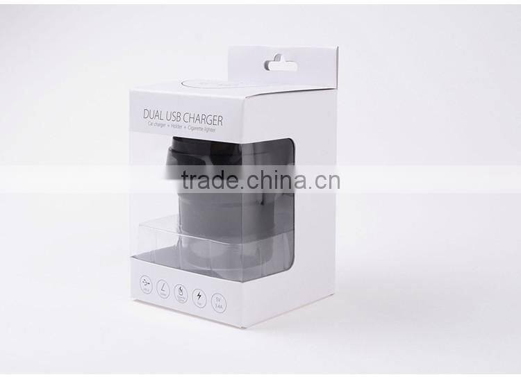 The vehicle-mounted cup shape multi-functional car USB charger