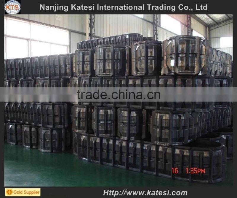 China OEM service rubber trackassembly,steel track undercarriager,rubber track shoes for excavator dozer/crawler crane / digger
