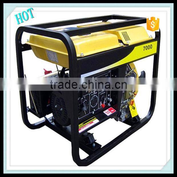 2015 Wholesale 6kw 8hp 7000 Open Frame Diesel Generator For Sale