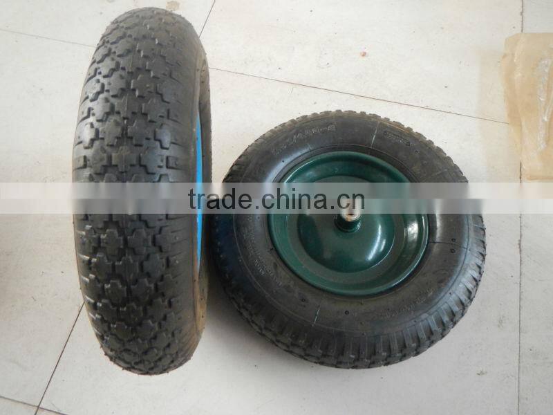 Qingdao Yinzhu supply wheel barrow tyre 4.80/4.00-8