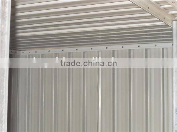 professional design steel garden shed