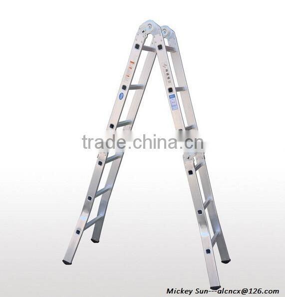 aluminum anti-slip mobile platform ladder, aerial working platform