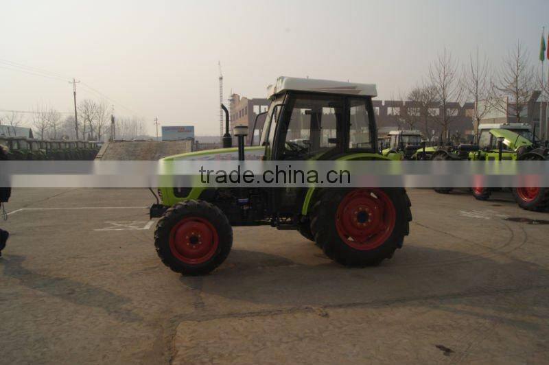 BOMR FIAT Gearbox luxurious cab wheeled tractor (554 Front loader)