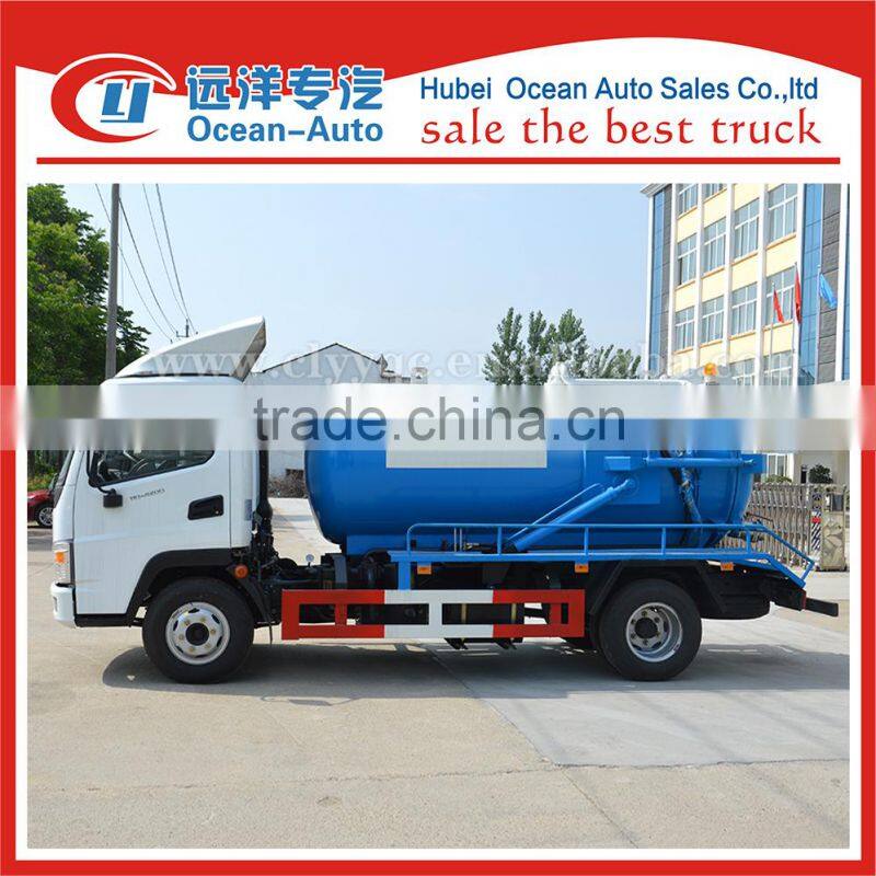 Karry 3cbm vacuum sewage suction tank truck for sale