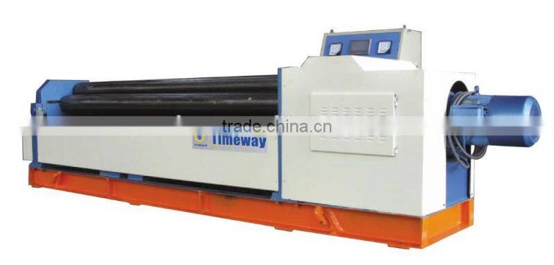 Manual or Mechanical or Hydraulic Three Roller Asymmetrical Steel Metal Plate Rolling Machine