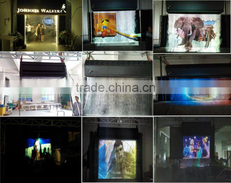 1.5m walk through ultrasonic fog screen