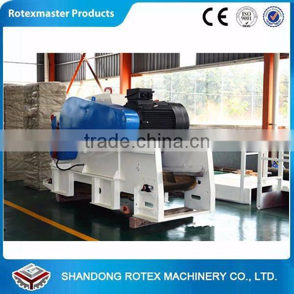 Small log splitter wood chipper