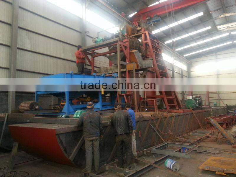 Bucket wheel dredger