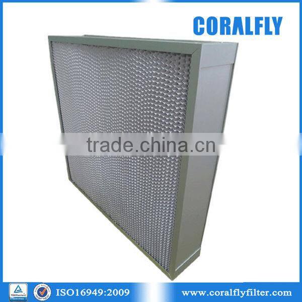 Good quality Deep-pleated High Efficiency air filter dust separator