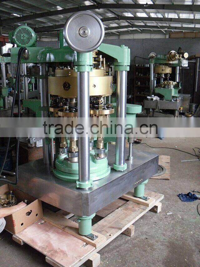 Automatic round food tin can packaging machine vacuum sealer