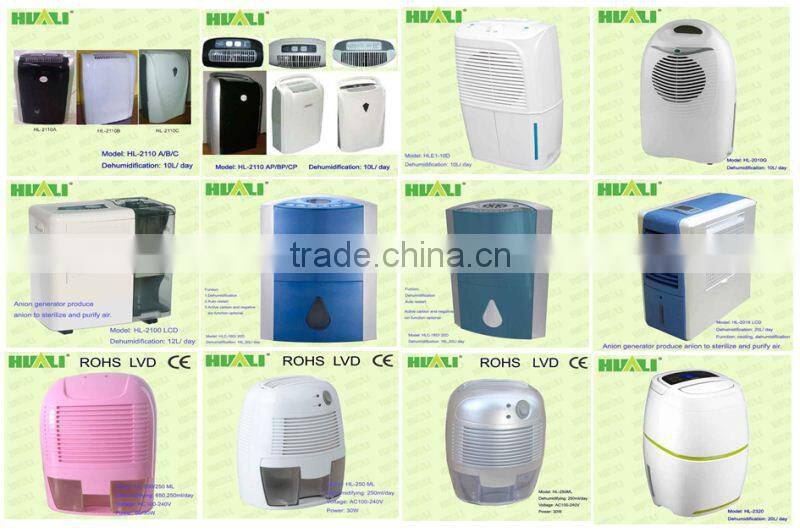 Mini Home and office dehumidifier with water full tips
