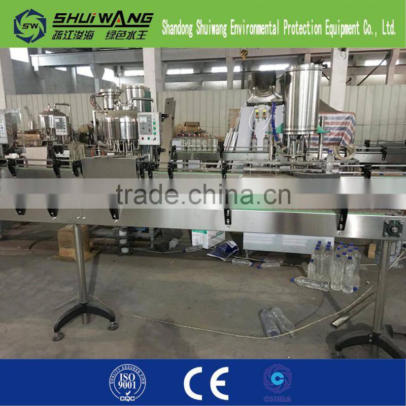 Quality and credit assured ShuiWang full automatic mineral water filling and capping machine