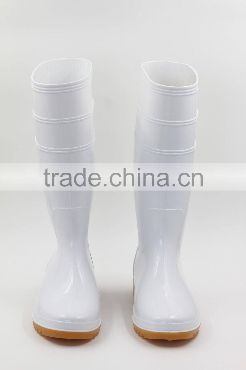 Work shoes pvc safety boots