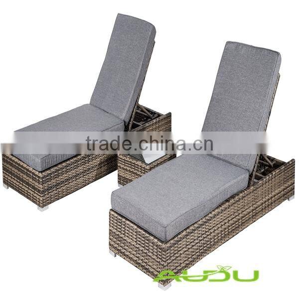 Rattan Plastic Sun lounger,Aluminium Sun Lounger,Beach Sun lounger