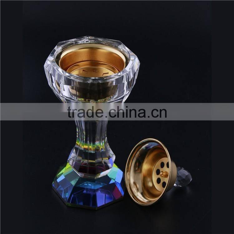 Colorful crystal chinese incense burner antique CC008