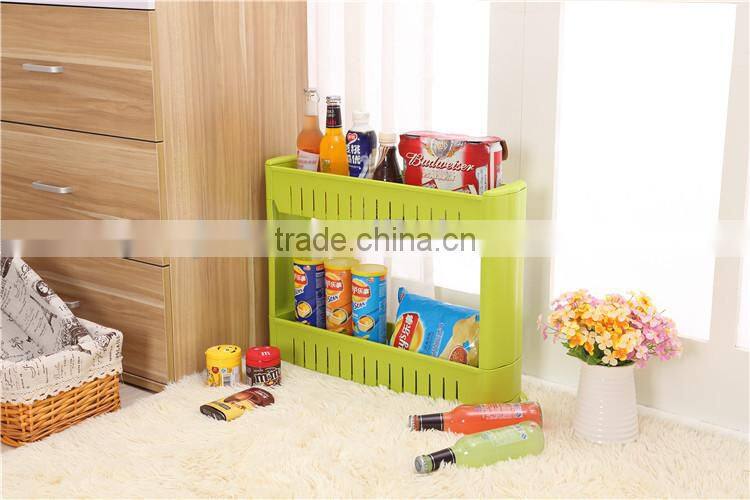 Plastic Bathroom Shelf With Two Layers Organizer