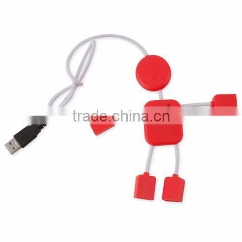 funny shape 4 USB port high speed 4 ports USB hub