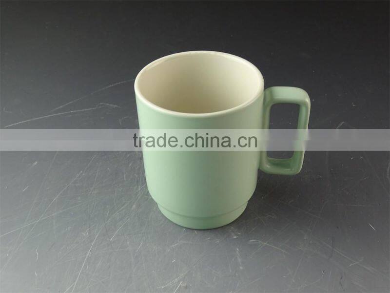 Stock Hot sale Cheap black Glaze Ceramic promotional mug for Espresso