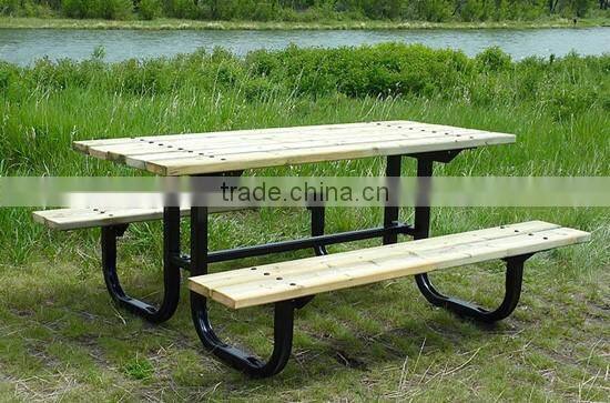 Arlau outdoor wood cheap picnic tables