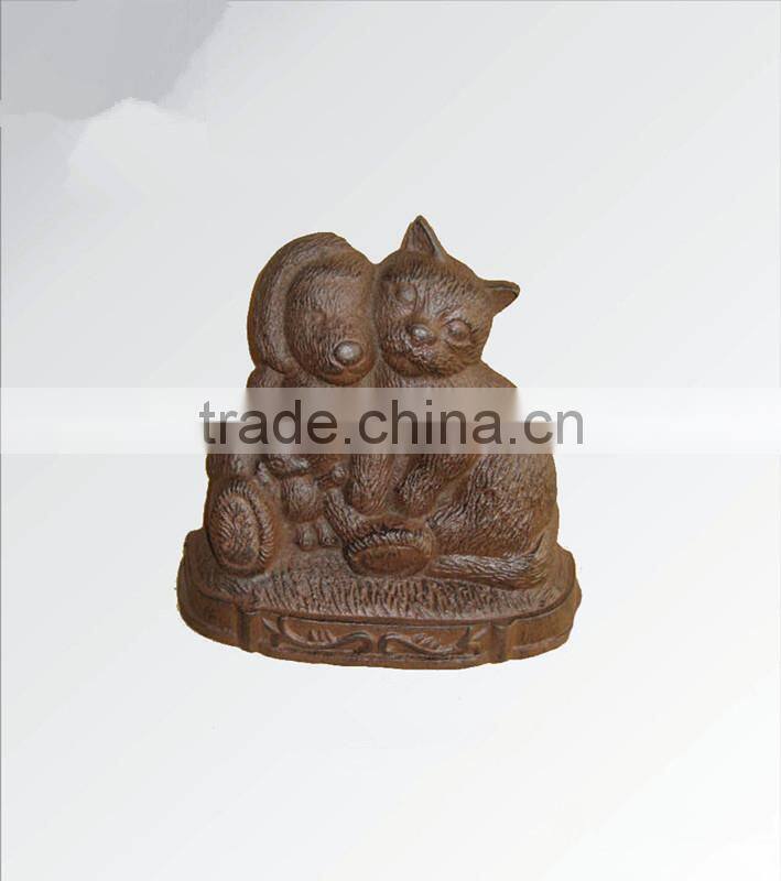 Antique Cast Iron Door Stopper / Iron Door Stopper