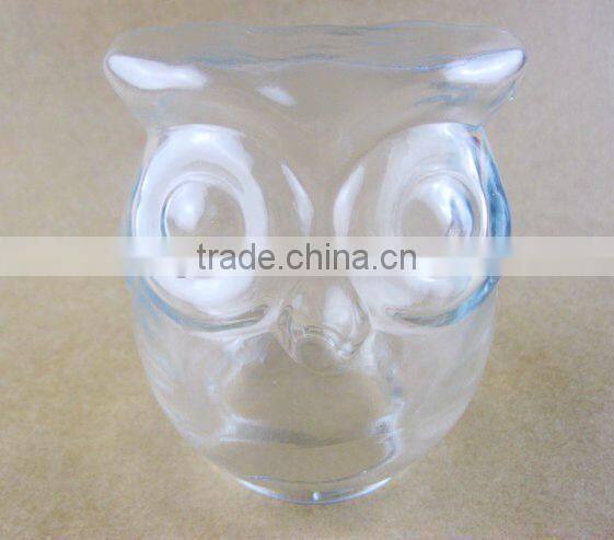 owl shaped glass lamp-chimney