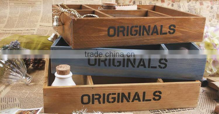 zakka grocery restore ancient handmade wooden storage box