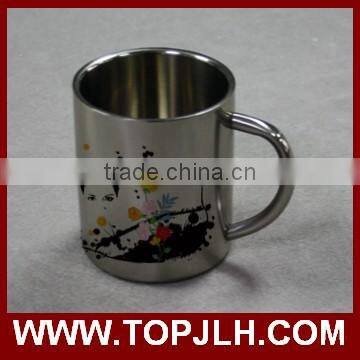 Metal material coffee cup 11oz stainless steel mug