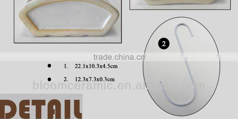 Fashional design ceramic hanging humidifier