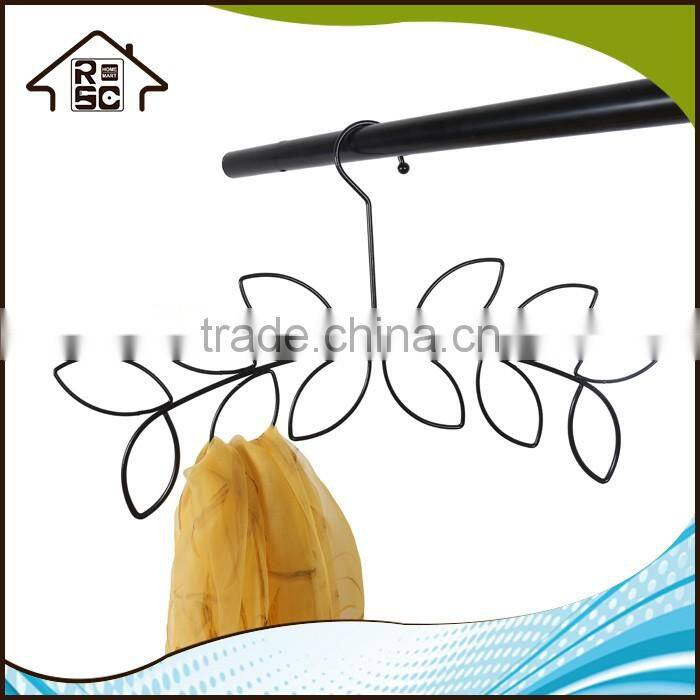 NBRSC Reliable Company Ivy Leaves Scarf Hanger Clothes Closet Organizer Tie Rack Belt Holder Necktie Storage Hook