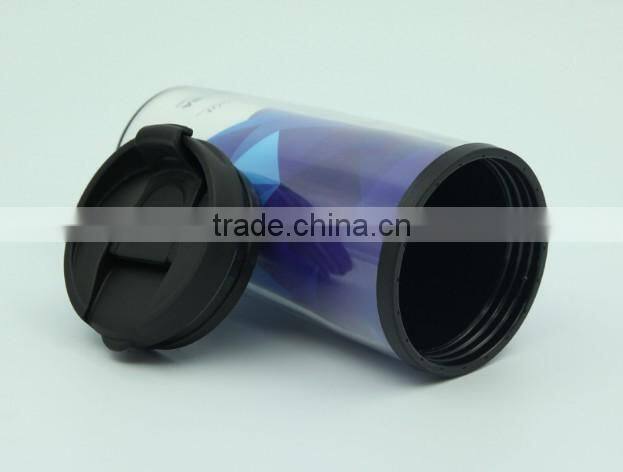 aibaba com 350ml Starbuckers Double Wall hard Plastic tumbler Cup