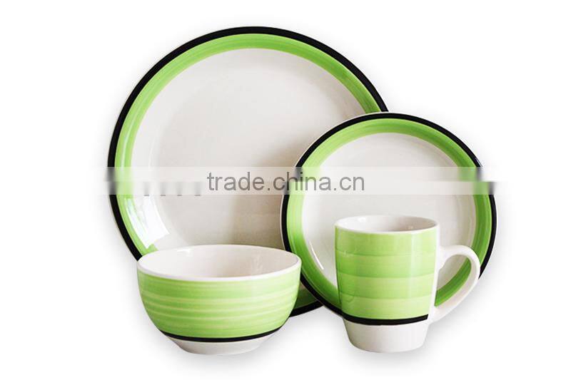 salad plate green color