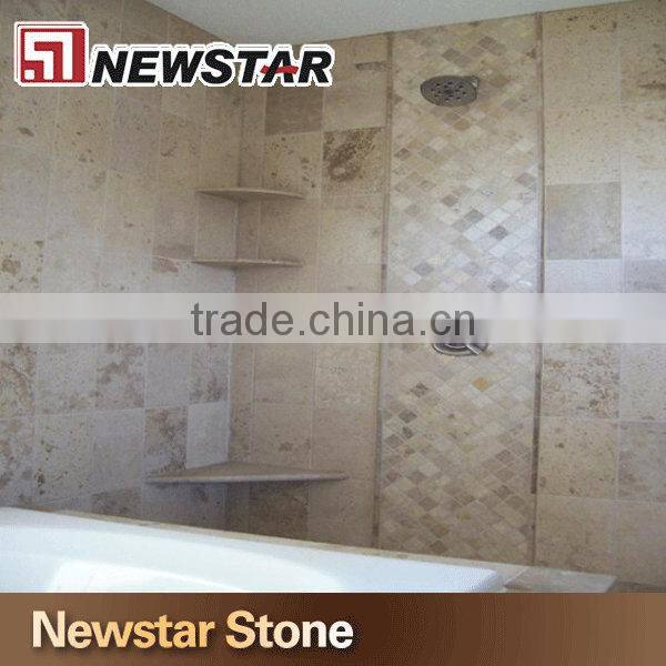 bathroom natural stone bath tub surround design