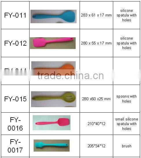 Promotional baby silicone measuring spoon